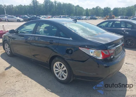 2012 Hyundai Sonata Gls из США, поврежденный, VIN 5NPEB4AC4CH490532